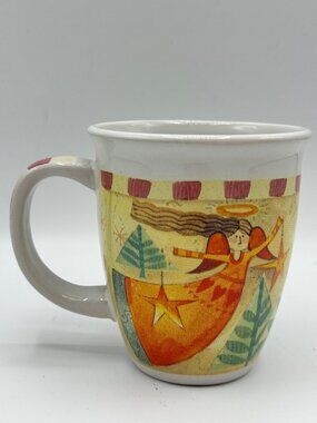 Royal Norfolk Mug Winterhill Studio Angel Christmas 2005 Ceramic Dishwasher Safe